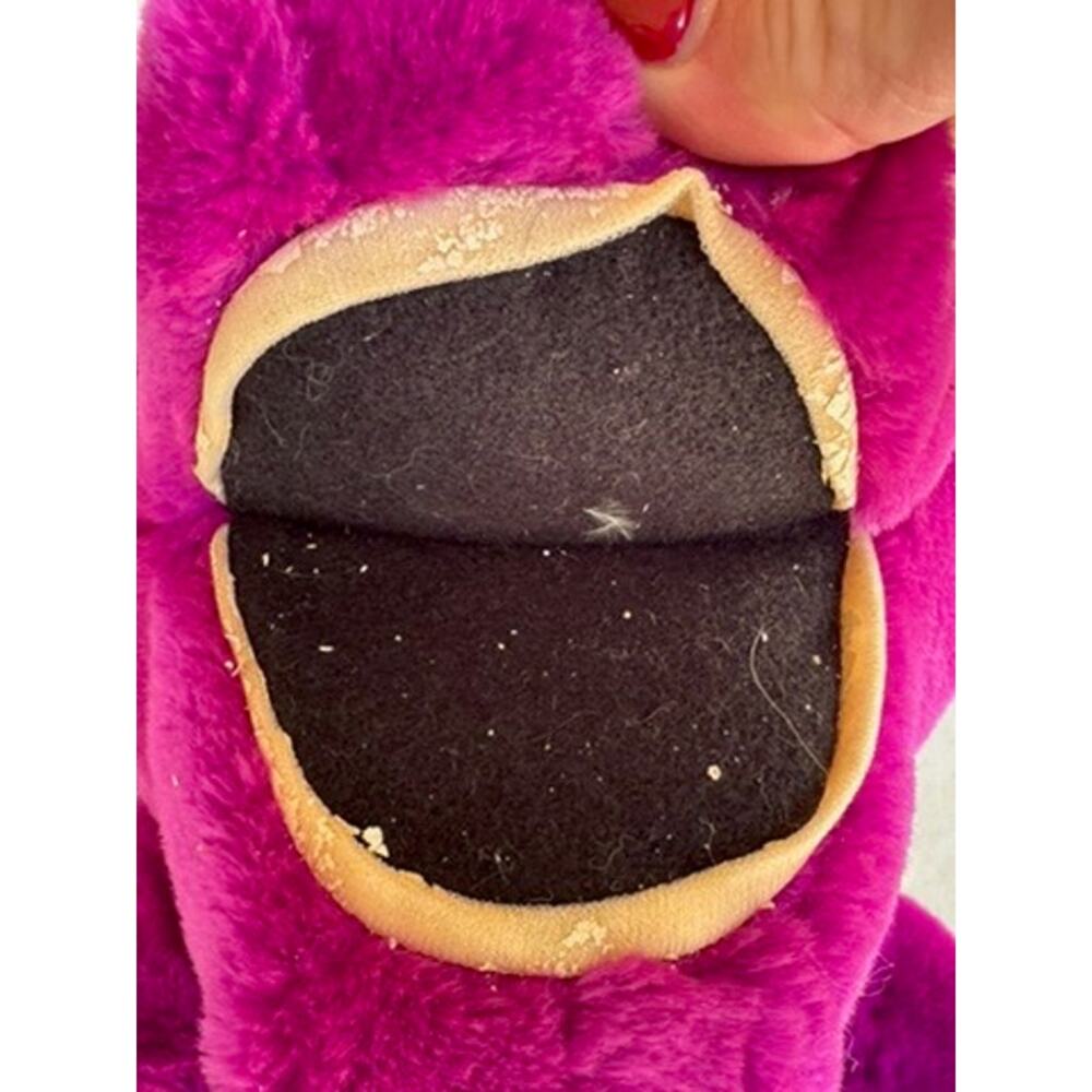 Barney Vintage 1990s Plush with Warehouse Inventory Tag-NWT - Picture 4 of 7